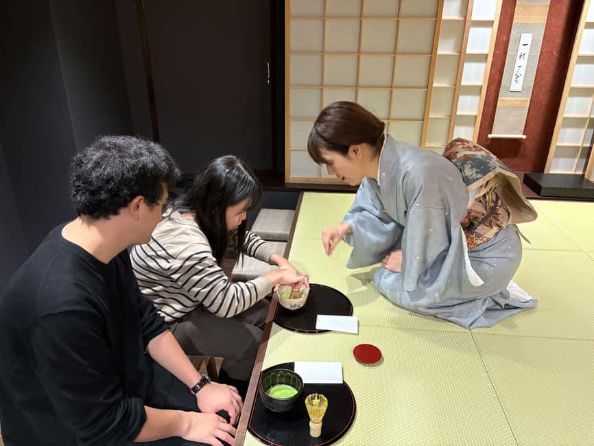 Kyoto: Traditional Tea Ceremony with Matcha & Sweets in Gion - Watching the Tea Master Before You Make Matcha