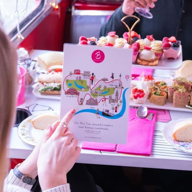 London: Afternoon Tea Sightseeing Bus Tour - What arrives on the afternoon tea stand