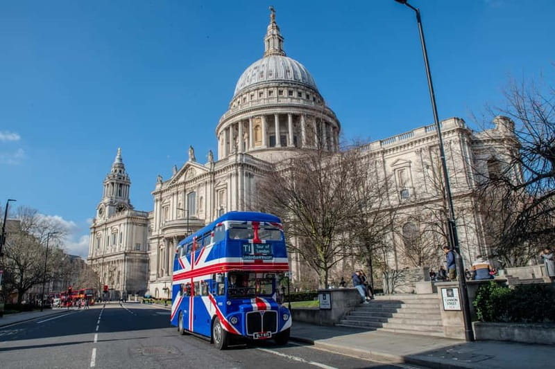 London: Great British Afternoon Tea Bus Tour - The London Eye, Big Ben, and Parliament