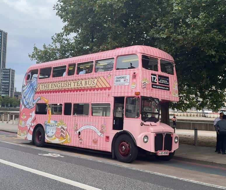 London: "Here We Go Again" Afternoon Tea Bus - Starting at Golden Tours Stop 1