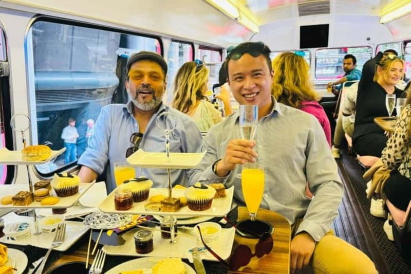 London: "Here We Go Again" Afternoon Tea Bus - Waterloo, Westminster, and London Bridge by bus