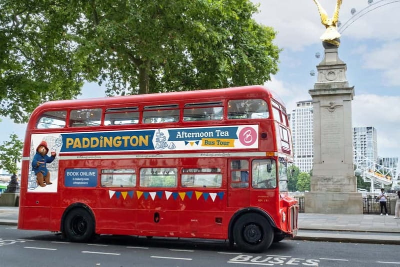 London: Paddington Bear Themed - Afternoon Tea Bus Tour - Key points at a glance