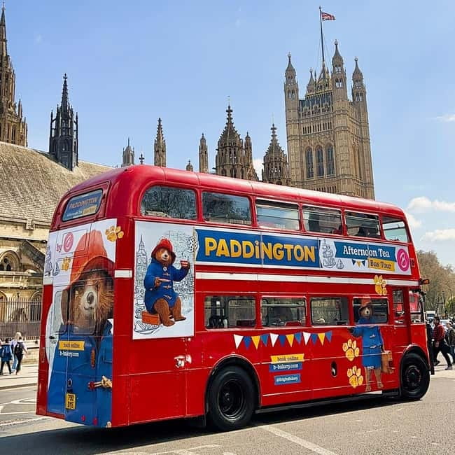 London: Paddington Bear Themed - Afternoon Tea Bus Tour - St. Paul’s Cathedral and Borough Market