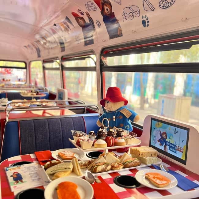 London: Paddington Bear Themed - Afternoon Tea Bus Tour - Upper deck or lower deck?