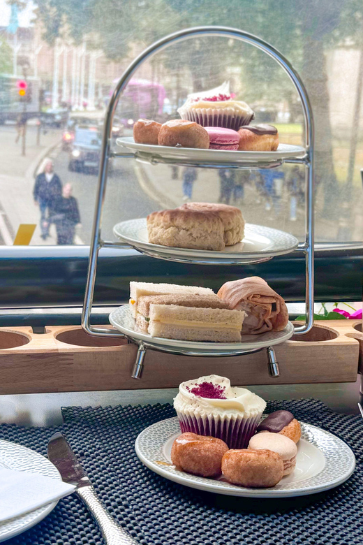 London: Taylor Swift-Inspired Afternoon Tea Bus Tour - The afternoon tea menu, from sandwiches to scones