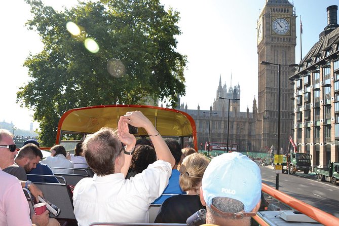 London Vintage Bus Tour with Cream Tea at Harrods - The Thames cruise changes the view of London