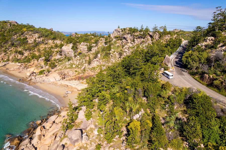 Magnetic Island: Guided Bus Tour with Morning Tea - Nelly Bay and the climb to Arcadia Hill