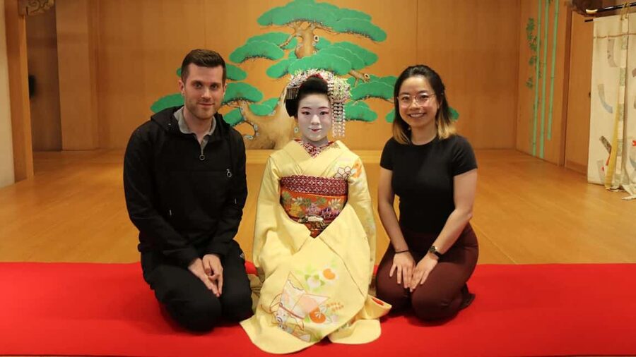 Maiko Dance and Tea Ceremony on a Noh Stage in Kyoto - The tea ceremony with matcha and seasonal sweets