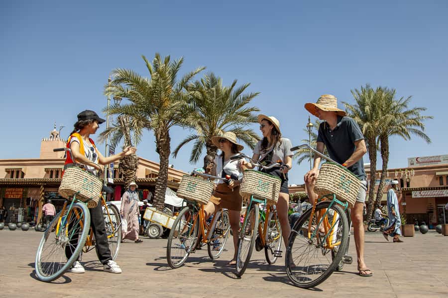 Marrakech: Cultural Bicycle Tour with Pastry and Tea - Key points to know before you book