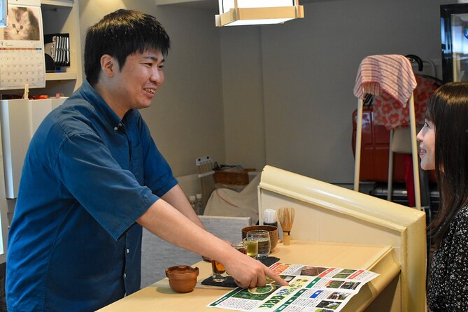 Matcha Experience with of Japanese Tea Tasting in Tokyo - Japanese black tea and sweets made at home