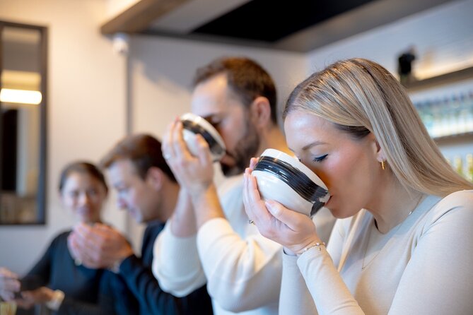 Matcha Making Class in Tokyo with Authentic Japanese Sweets Set - Learning the whisking technique step by step