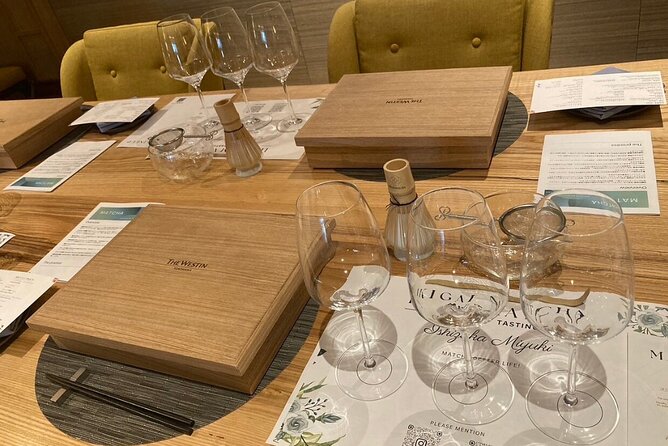 Matcha tasting for all five senses at Hotel Yokohama - A matcha class with a personal purpose