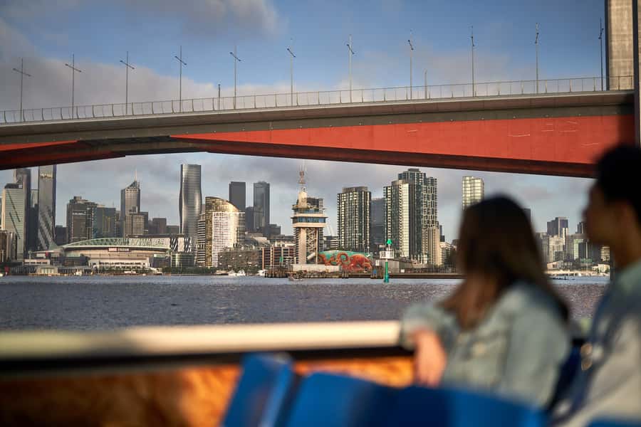 Melbourne City Cruise with Tea, Coffee, and Commentary - Downstream through Docklands and Melbourne’s port