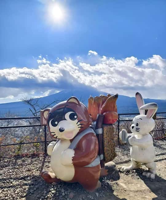 Mt. Fuji & Lake Kawaguchiko Ropeway Panorama Full-Day Tour - The Lawson stop and the modern Fuji photo