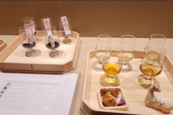 Nara:Tea Tasting&Private Tea Ceremony -Master Matcha Making- - Five teas in a quiet Nara tea room