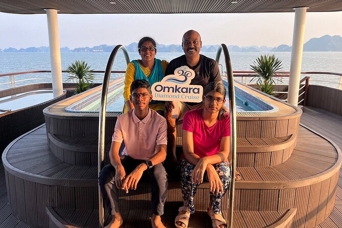 Omkara Halong Indian Cruise from Hanoi with Afternoon Masala Chai - Masala chai and the return across the bay