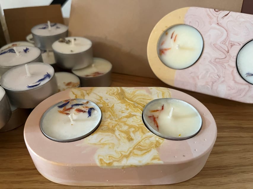 Prague: Craft your unique tea-candle holder set - Should you book the Cat on the Moon workshop?