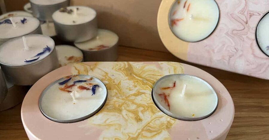 Prague: Craft your unique tea-candle holder set - Choosing the shape and colors