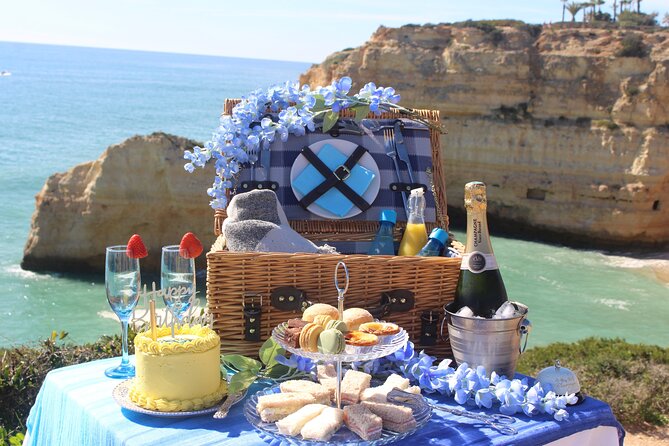 Private Luxury Clifftop High Tea Picnic Algarve Portugal - Meeting at Sete Vales Trekking near Lagoa