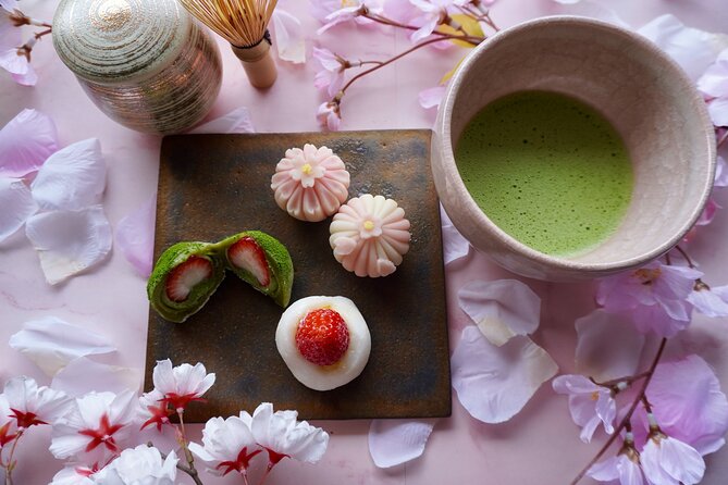 Private Mochi・Matcha sweets Making Class Near Shibuya Area - The tea room and matcha finish