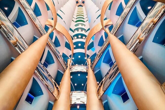 Private New Dubai Tour with Afternoon Tea in Burj al Arab and Burj Kalifa Ticket - Burj Khalifa floors 124 and 125