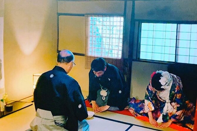 Private Tea Ceremony and Sake Tasting in Kyoto Samurai House - Key points at a glance