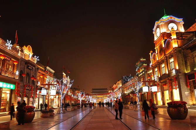 Private Tour: Tiananmen Area Night Walk with Lao She Teahouse Show - Qianmen Street and the old merchant quarter