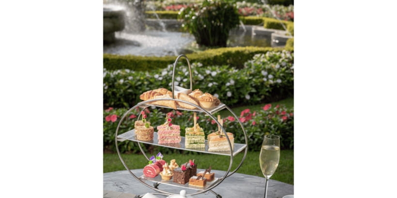 Royal Afternoon Tea at the Grand Nuwara Eliya + Bubbly! - The food: enough for a proper afternoon pause