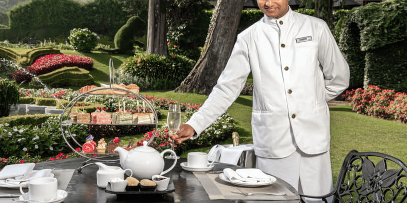 Royal Afternoon Tea at the Grand Nuwara Eliya + Bubbly! - What happens during the 90-minute tea