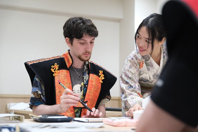 Samurai dress-up and shows, plus Tea Ceremony & Calligraphy - Best for first-time Osaka visitors
