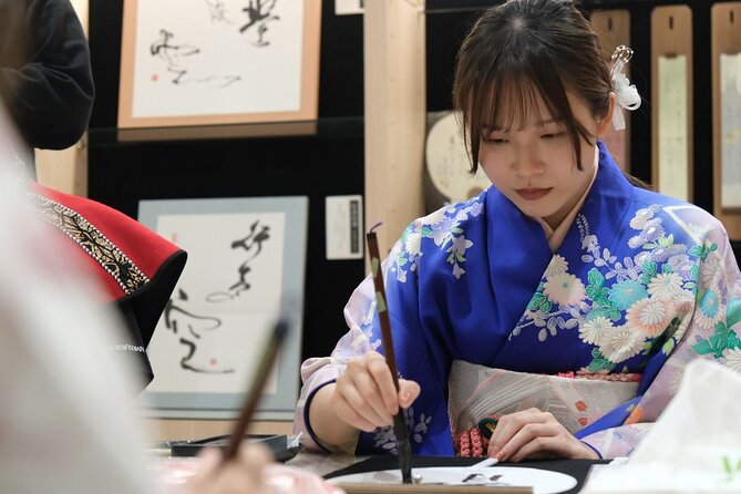 Samurai Show, Tea Ceremony, Japanese Traditional Activities - Calligraphy with a take-home keepsake
