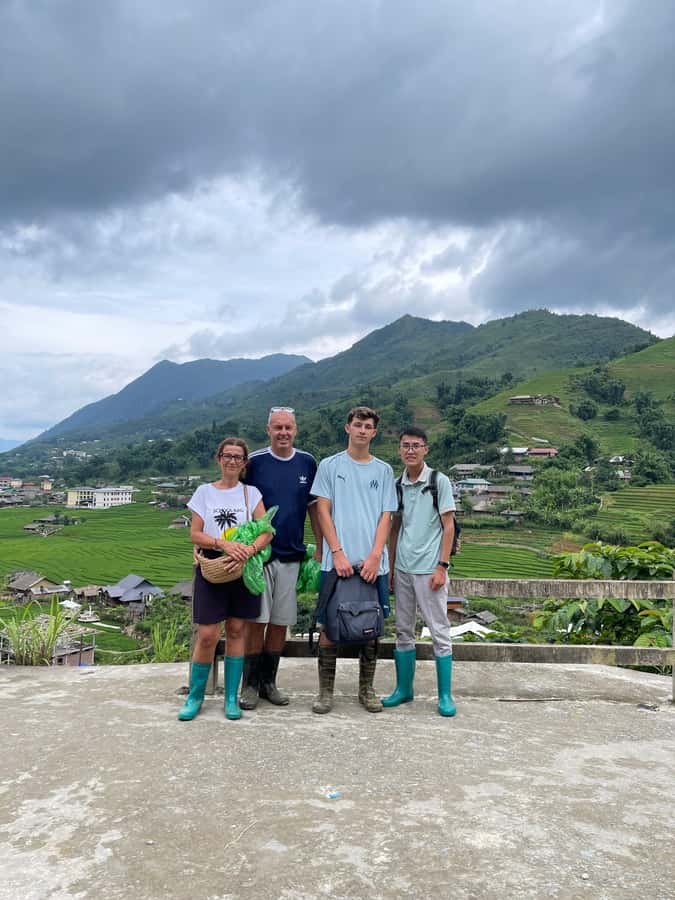 Sapa: Y Linh Ho - Lao Chai, and Ta Van Trekking Day Tour - Walking toward Lao Chai