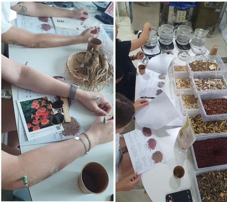 Seoul: Herbal Tea Class & Korean Medicine Tour - Optional foot baths, massage, and clinic visits