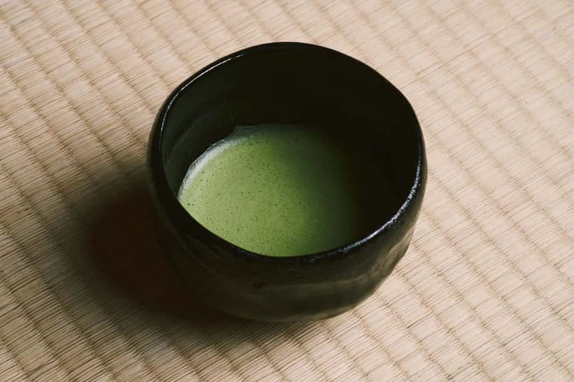 Sheraton Miyako Hotel Osaka: Tea Ceremony with Kimono Rental - Tatami, cushions, and chairs
