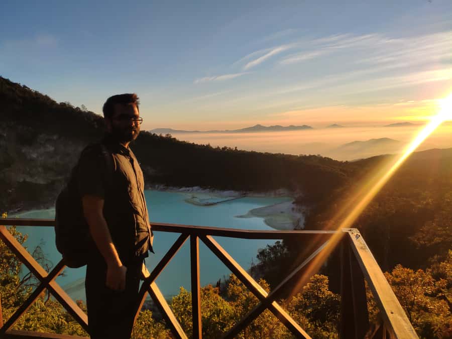 Sunrise Sunan Ibu,Kawah Putih,Volcano,Tea factory,Hot spring - Ranca Upas and the deer conservation stop