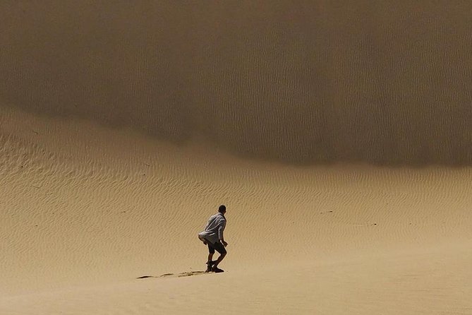Sunset Sandboarding & Mint Tea in Timlaline Dunes - The coastal drive from Agadir