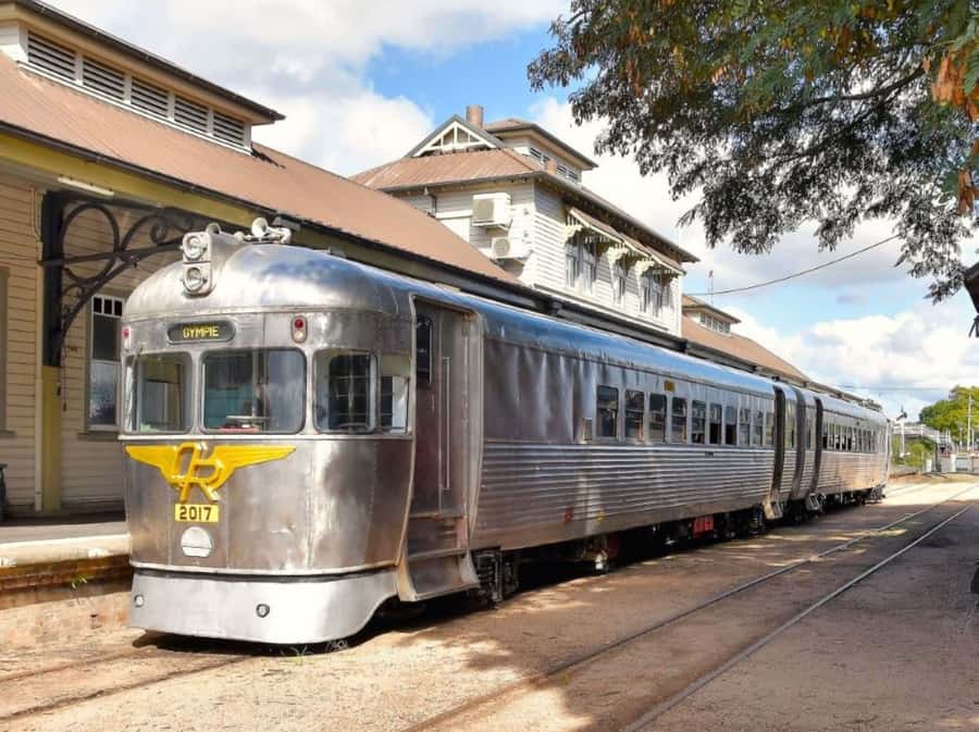 Sunshine Coast:Silver Bullet High Tea at Mary Valley Rattler - The 55-minute return to Gympie