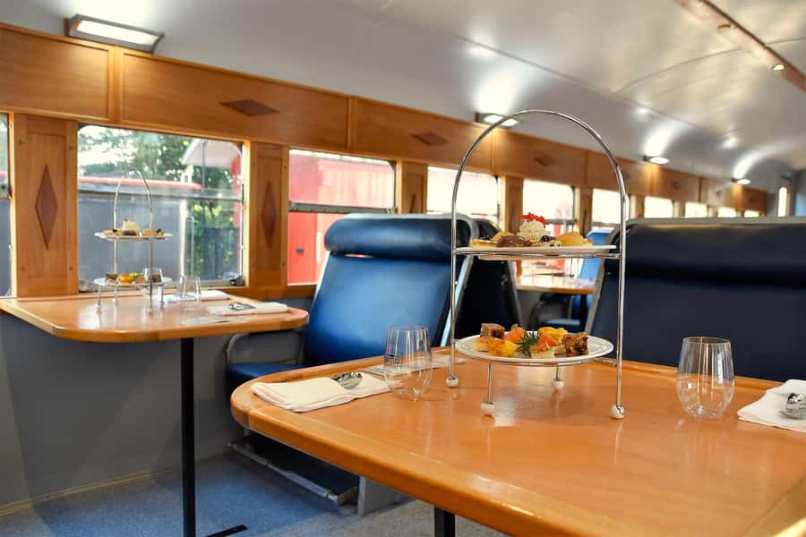 Sunshine Coast:Silver Bullet High Tea at Mary Valley Rattler - Starting at Gympie Historic Station