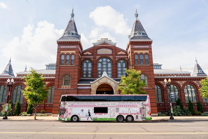 Tea Around Town: High Tea Experience and Tour of Washington DC - The Vietnam, Korean, and Lincoln memorials