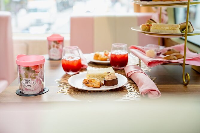 Tea Around Town® NYC: Mobile Tea Room Experience - Columbus Circle and Central Park from the bus