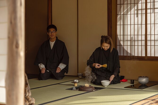 Tea ceremony at Kyoto's Zen Temple Teahouse - The garden view is part of the value