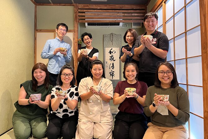 Tea Ceremony Experience in Osaka Doutonbori - A quiet tea room beside Dotonbori