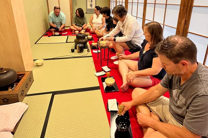 Tea Ceremony Experience in Osaka Doutonbori - The sweets and the matcha