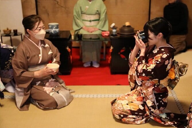 Tea Ceremony in 150 Years Old Townhouse with Tables and Chairs - Who will enjoy this most
