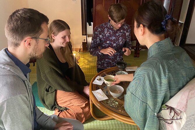 Tea Ceremony in a Century-old Japanese Town House - Your turn to whisk matcha