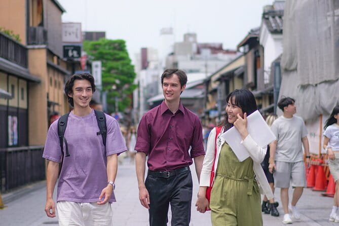 The Way of Tea: Kyoto Crafts, Hidden Temples & Wabi-Sabi Walk - Meeting the orange sign in Gion