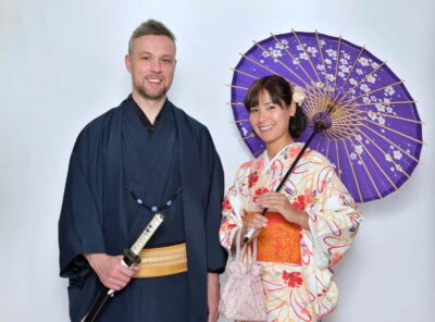 Asakusa Kimono Dressing and Matcha Experience