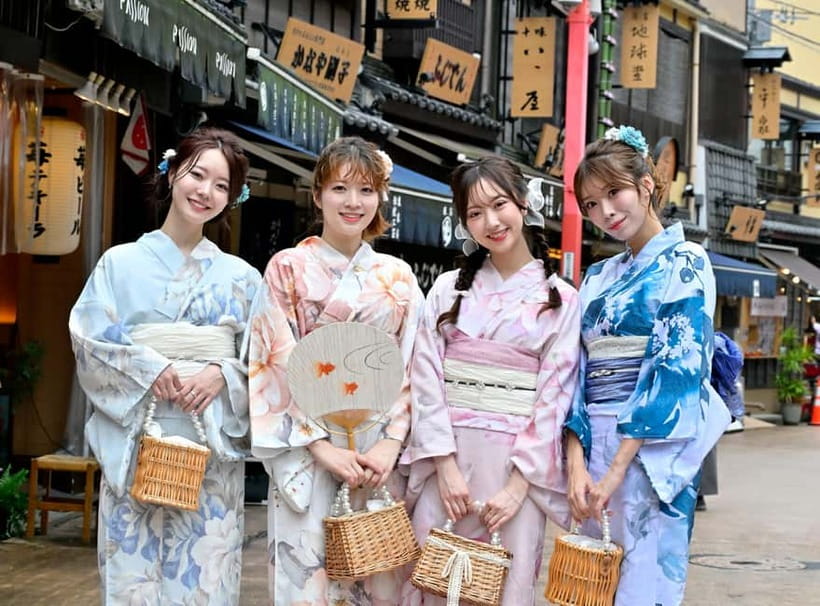 Tokyo: Asakusa Kimono Dressing and Matcha Experience - What the $56 price includes