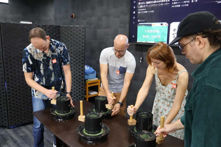 Tokyo: Full-Day Tour w/Tea Experience,Buffet Lunch & Cruise - The tea experience at Matcha Sweets Kaminari-Issa