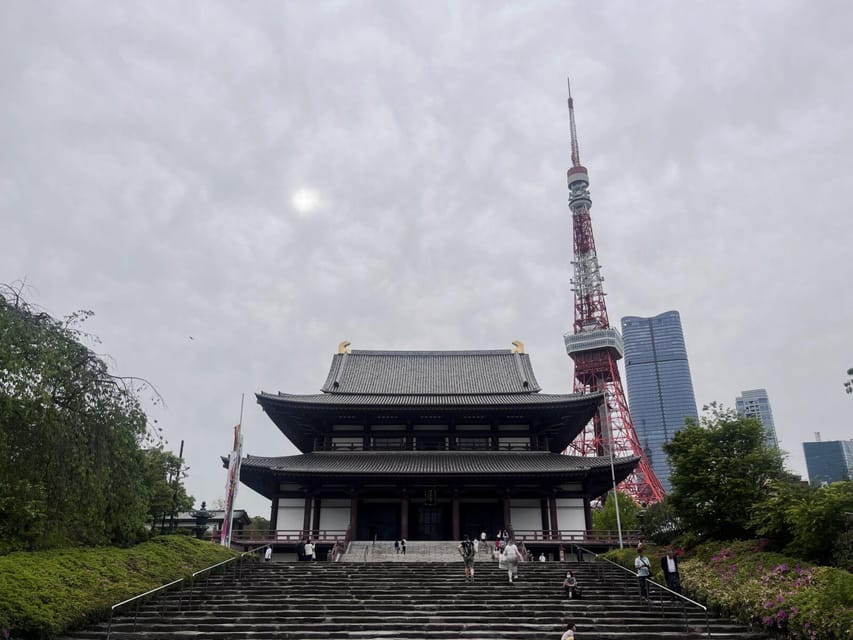 Tokyo Highlights Tour: Sumo, Sushi, Tea, and Tokyo Tower - Tokyo Tower closes the day with a wide view
